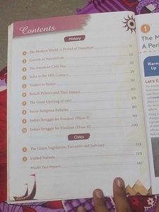 History &amp; Civics Book - Grade 8