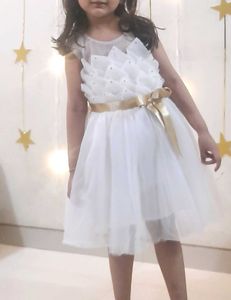 White Fairy Girls Dress