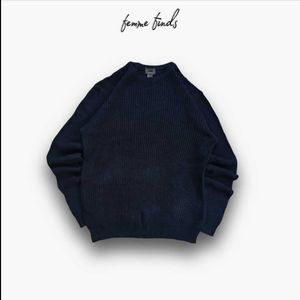 H&amp;M Navy Blue Knit Sweater