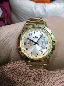 Scottish Club Golden Chain Watch