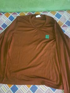 Brown Long Sleeve T-Shirt