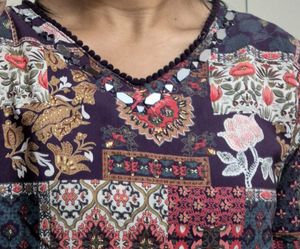 Boho Block Print Kurta – Elegant &amp; Comfortable