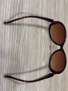 Brown Oval Sunglasses