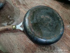 iron kadai with wooden handle Used Cooking Utensil