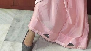 Sparkly Greyish Black Ballerinas