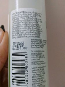 Biotique Cucumber Toner