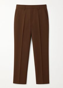 Brown Casual Pants
