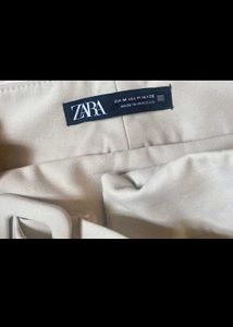 ZARA BELTED PANTS