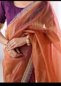 Brown Saree