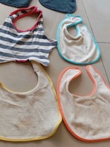 Cotton Baby Bibs Bundle
