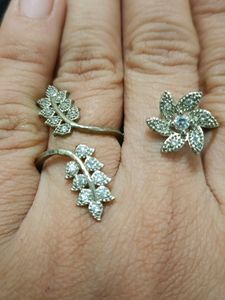 Oxidised Silver jewellery ring