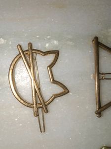 Different Shaped Hair Clips (Pack Of 11)