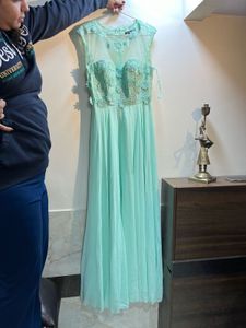 Elegant Mint Green Formal Dress
