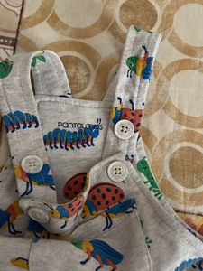 Baby Boy Dungaree Shorts 3-6 Months