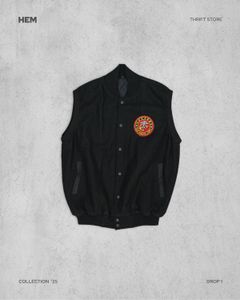 Korean Sleeveless Varsity
