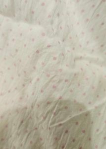 White Cotton pant self Stiched