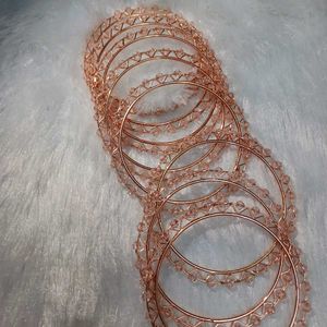 Crystal Beaded Bangles