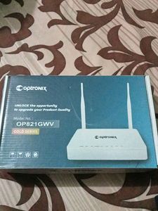Optronix Router Fiber 300mbps Speed 100% Working