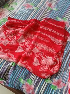 Red &amp; White Salwar Suit