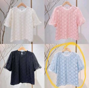 Lace Puff Sleeve Top