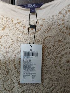 Crochet Detail Top - XL Size