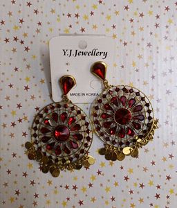Red Earrings