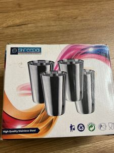Shreepal Stainless Steel Glasses