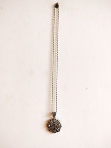 Tibetan Buddhism Symbols Pendant + Chain