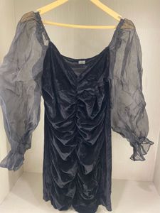 Velvet Black Dress