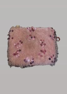 Women Pink Sling Bag Furry