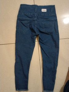 High Waisted Denim Jeans