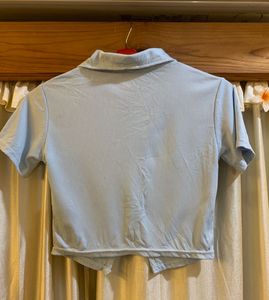 Zipper Top🩵