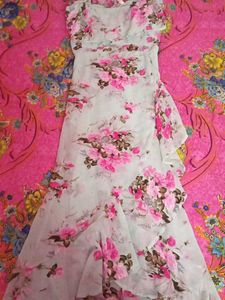 Floral Print Maxi Dress