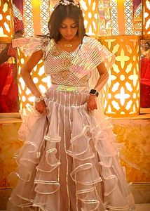 Bridal Crop Top