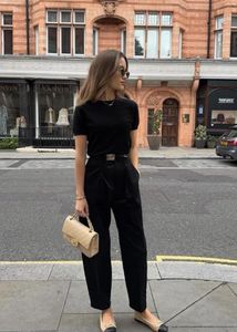 H&amp;M Black Trouser Pant
