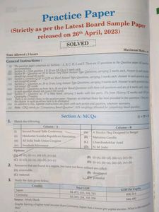 Class 10th Oswaal SST Question Bank