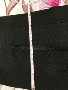 Striped A-Line Skirt