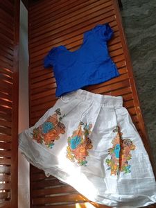 silk skirt