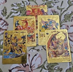 Gold Pokemon Cards
