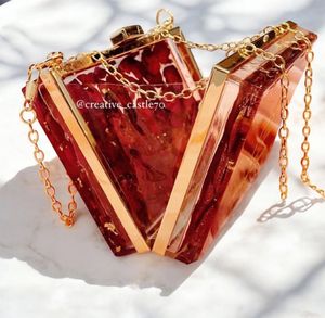 Real Flower Preservation Clutch