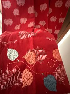 Loose Fit Shift Dress Red