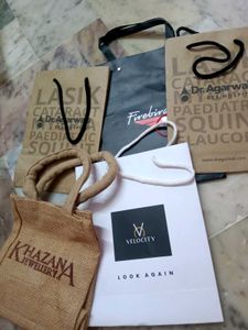Assorted Reusable Shopping Bags