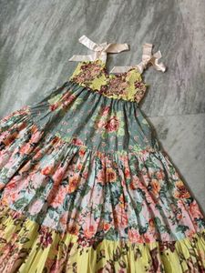 Floral Maxi Dress (high end brand)