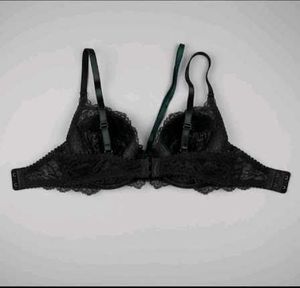 Black Lace Bra
