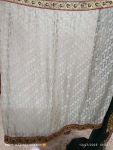 Elegant Embroidery Saree
