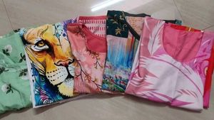Assorted Print Tunic Tops - Bundle of 5