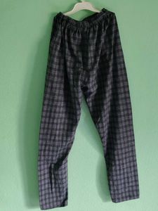 Checkered Casual Pants
