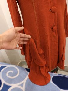 Semi Winter Long Dress Blazer..