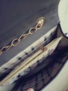 Grey Sling Bag
