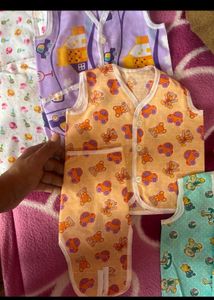 New Born Shirt &amp; Napi Set Of 4..